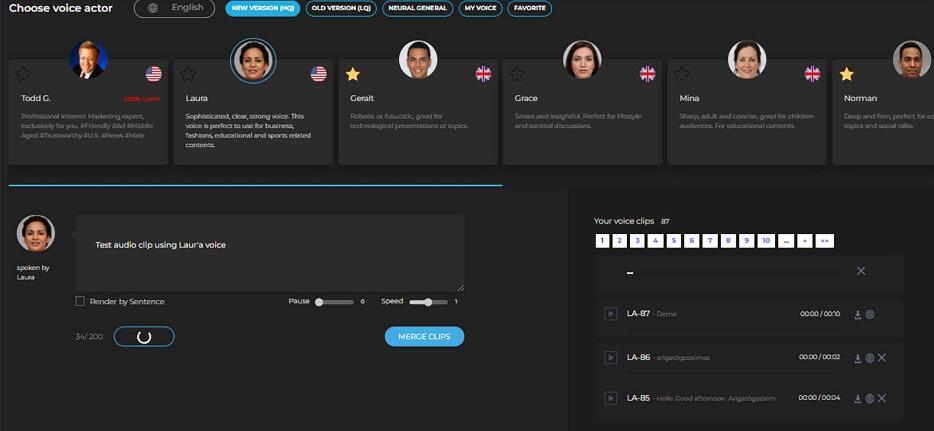 Synthesys AI Voice Generator